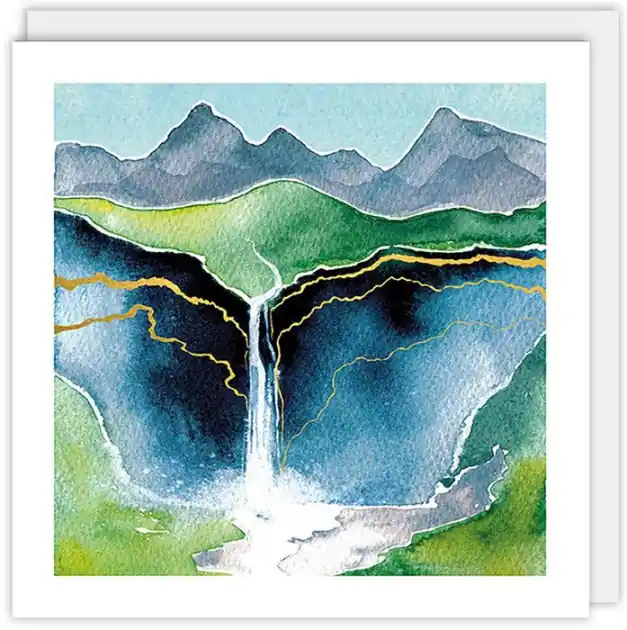 Canyon Blank Greeting Card Express Delivery