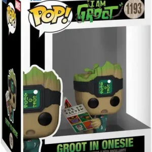 Must Have POP Marvel: I Am Groot - Groot PJs with book