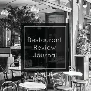 Hassle-Free Returns Restaurant Review Journal: Record & Review, Notes, Write Restaurants Reviews Details Log, Gift, Book, Notebook, Diary
