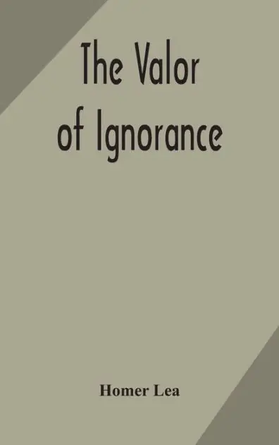 Fresh Stock The Valor Of Ignorance