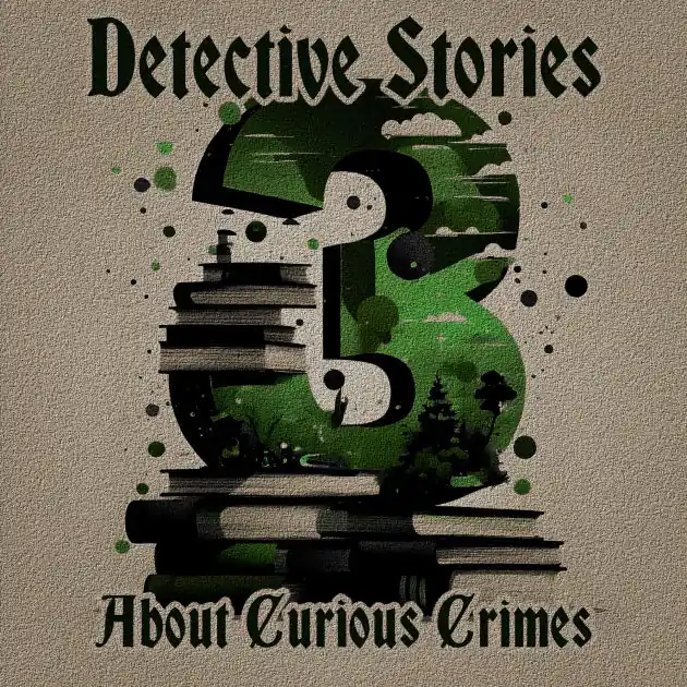 Free Shipping 3 Detective Stories - About Curious Crimes: A trio of classic detective tales perfect for a commute, walk or quiet night in