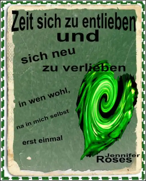 Professional Grade Zeit sich zu entlieben und neu zu verlieben: Und in wen, na in mich selbst erst einmal.
