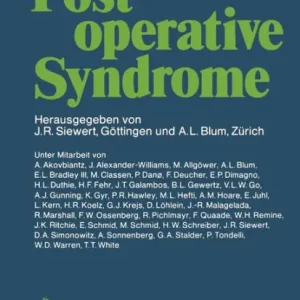 Postoperative Syndrome Fresh Stock